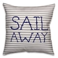 thumbnail image 2 of Creative Products Sail Away 18x18 Spun Poly Pillow, 2 of 3