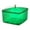 Green, variant on European Style Fruit Serving Tray Pantry Food Cookie Cereal Storage Jar with Cover Candy Snack Serving Bowl for Household Holiday Gift