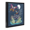 thumbnail image 2 of Stupell Industries Eclectic Fly Like Precious Butterfly Wings Black Floating Frame Canvas Art, 25 x 25, by Connie Summers, 2 of 7