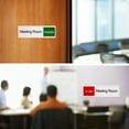 thumbnail image 2 of Office Door Sign Meeting Room In Use Available Sign Practical Slide Door Sign, 2 of 4