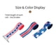thumbnail image 2 of Rollos de Cinta de Satén del 4 de Julio de 6 CM Día de la Independencia Patriótica Cinta Roja Blanca y Azul Cinta de Bandera Americana para Fiesta del Día de los Caídos Decoración de Bricolaje, 5 m, 2 of 8