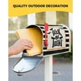 thumbnail image 5 of Trick or Treat Magnetic Mailbox Covers Standard Size 18x21 Inch, Halloween Bat Mailbox Wraps Mailbox Post Cover Seasonal Fall Halloween Holiday Mailbox Decor for Outside Garden Yard, 5 of 6