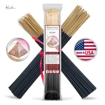 Kush Incense Sticks 11" Bulk - 1 Bundle 85 to 100 Sticks - Smooth and Clean Long Burn Time, 45 to 60 Minutes.