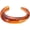 Amber, variant on Acrylic Open Chunky Bangle Bracelets for Women, Resin Statement Acetate Cuff Wristband Bracelet Fashion Jewelry Amber -