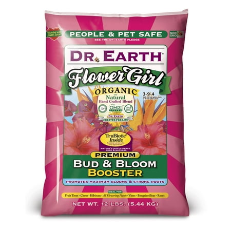 Dr. Earth Organic & Natural Flower Girl Bud & Bloom Booster, 12