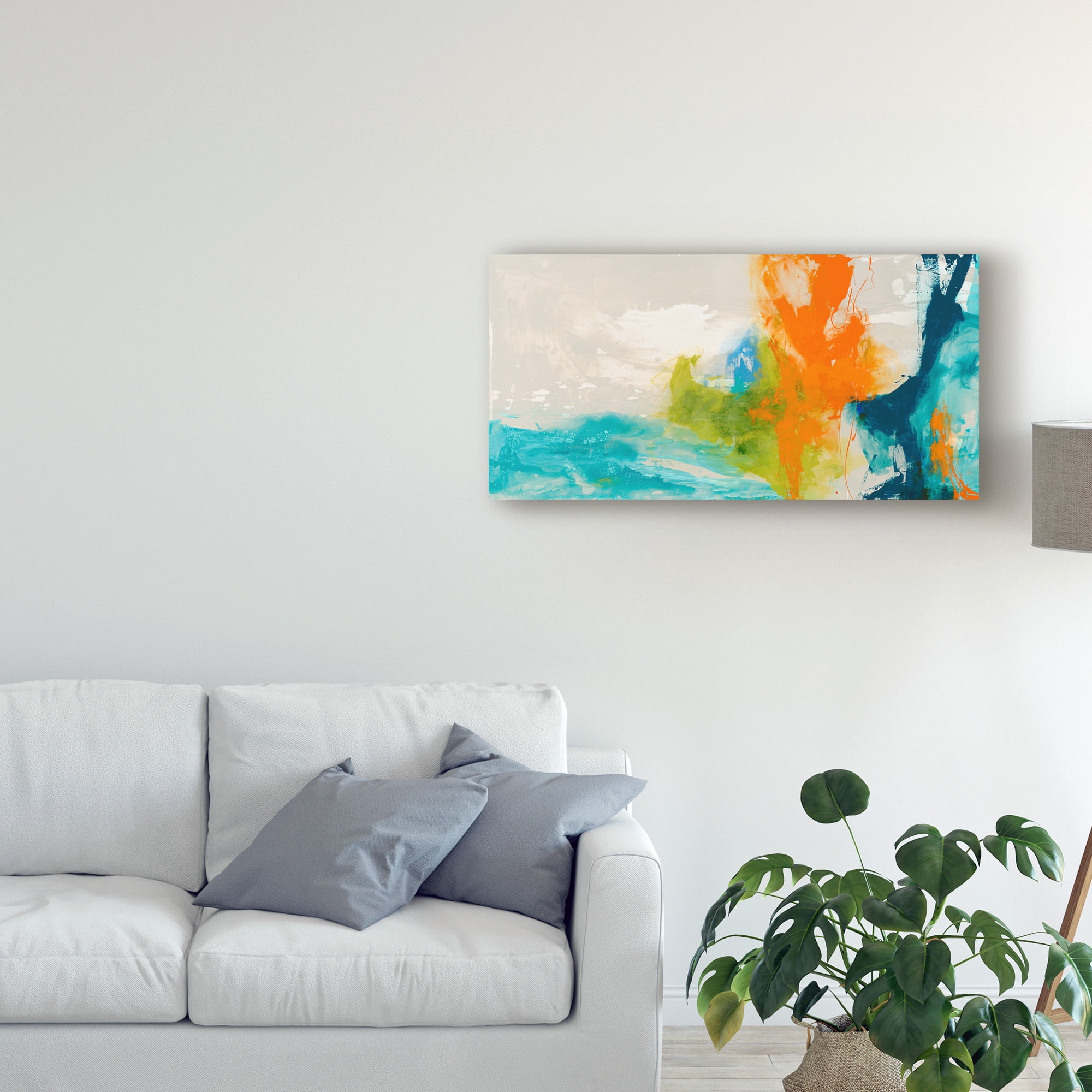 Trademark Fine Art 'Tidal Abstract I' Canvas Art by Sisa Jasper