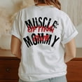 thumbnail image 5 of Muscle Mommy Lifting Club Oversized Gym Shirt, Pump Cover Tee for Women, Girls Who Lift, Workout Gift for Her, 5 of 7