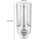 thumbnail image 3 of Dispensador de Jabón Sailing para Ducha Montado en la pared 350ml, 3 of 5