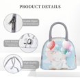 thumbnail image 4 of Balery Cute Elephant Bolsa de Almuerzo para Mujeres, Caja de Almuerzo, Bolsa de Almuerzo Pequeña Impermeable, Tote de Almuerzo Reutilizable con Gran Capacidad, 4 of 6