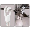 thumbnail image 5 of Crochets de Garde-Boue pour Rails de Bateaux Crochets de Garde-Boue Crochets de Suspension Anti-Collision Ajustables Faciles à Utiliser Blanc 32mm, 5 of 5