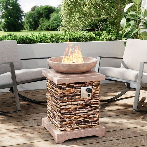 COSIEST 20" Bowl 40000 BTU Propane Fire Pit Table