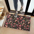 thumbnail image 2 of Pioneer Flower Floral Print Pattern Door Rugs,Washable Non Slip Door Mats Indoor,Decorative Door Mats,Entry Mat Indoor for Entrance,Bedroom,Kitchen,Bathroom,16"x24", 2 of 6
