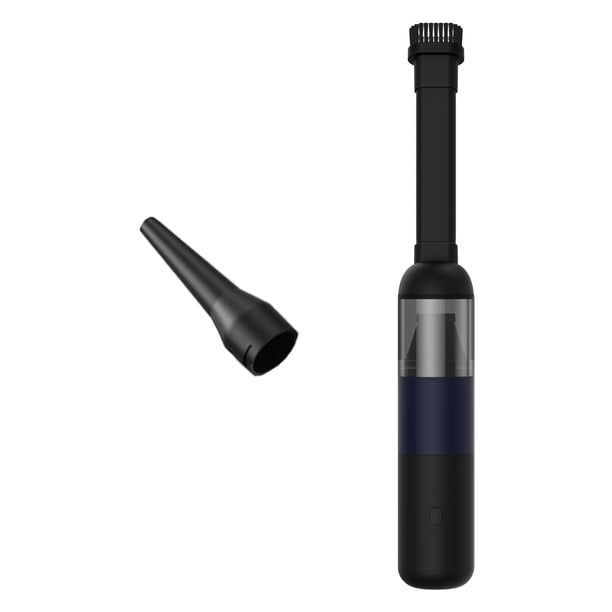 Aspiradora de mano perfecl para coche Potente inalámbrica eliminador de polvo Negro