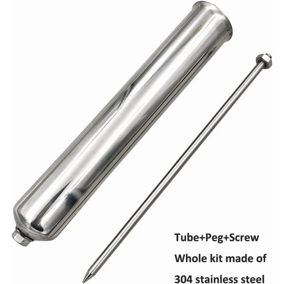 304 Stainless Steel Fishing Rod Holders for Bank Fishing, 2 Pack, Strong &