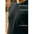 thumbnail image 2 of KingSize Men's Big & Tall The Ultra-Light Comfort Tee, 2 of 6
