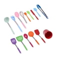 thumbnail image 3 of 15PCS Silicone avec Poignée en Acier Inoxydable - Chaleur, Structure Robuste - Gratter - Facile à Nettoyer et Stocker, Ensemble d'Outils de Cuisine, 3 of 8