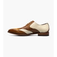 thumbnail image 6 of Stacy Adams Tristano Modified Bike Toe Oxford Shoes Tan Multi 25694-238, 6 of 8