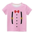 thumbnail image 3 of Summer Savings! TAGOLD Toddler Girls Boys Summer Blouses Tops,Shirts For Kids Short Sleeve Graphic T-Shirt Round Neck Crop Top For 3-14 Years Girls And Boy T-Shirt Tee, 3 of 3