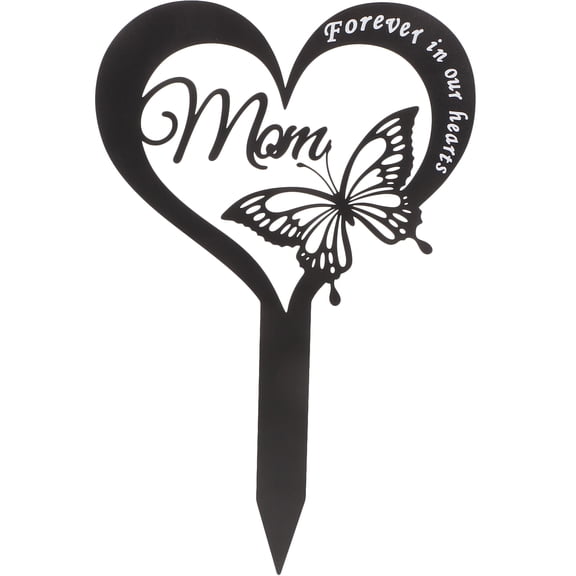 Eease Acrylic Memorial Grave Markers for Garden Decoration