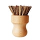 thumbnail image 5 of Cepillo de madera para cocina, cepillo de limpieza de sisal, mango corto, de haya, con plantas de seda y sello marrón mixto, cepillo para lavar platos, 5 of 5