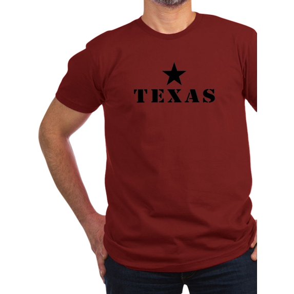 CafePress - Texas, Lone Star State Men's Fitted T Shirt (Dark) - Men's Fitted T-Shirt