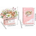 thumbnail image 7 of SKQIT Flower Bouquet Building Blocks Model Set,Simulation Artificial Rose Handheld Gift Box,Bonsai Plant Building Bricks Toys,Home Decor, 7 of 7