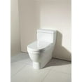 thumbnail image 3 of Duravit 0063890000 Starck 3 Round Closed Front Toilet Seat with Cover, White, 3 of 5