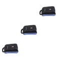 thumbnail image 3 of Sonducket Organizador de bolsa de zapatos de golf dominante Bolsas portátiles Bolsillo de gran capacidad Deportes Senderismo Accesorios para calcetines Azul negro 3piezas Sonducket CBP193980, 3 of 6