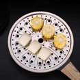 thumbnail image 2 of Stainless Steel Egg Steamer Canning Rack Round Steaming Plate for Pressure Cooker Toast Baking Kitchen (29cm), 2 of 8