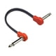 thumbnail image 5 of Cable de conexión para guitarra eléctrica/bajo/cables de bajo TS de 4" en ángulo recto con sonido nítido 20cm rojo A, 5 of 7