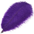 thumbnail image 7 of 10 Pack Natural Ostrich Feathers, 10-12 in (25-30 cm) Crafts DIY Plume Feather for Centerpieces Home Wedding Party Table Decoration - Purple, 7 of 7