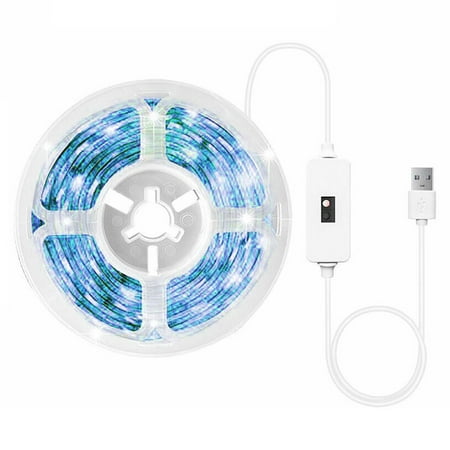 

Goodhd 300cm USB LED Strip Lights PIR Motion Sensor For Cabinet Closet Stairs Bedside