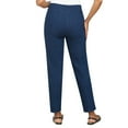 thumbnail image 3 of Alfred Dunner Womens Petite  Super Stretch Mid- Rise Average Length Pant, 3 of 4