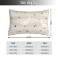 thumbnail image 4 of Kll Funny Goose1 Pillow Covers Envelope Closure,Super Soft And Cozy Fuzzy Fleece Pillow Case Cover 20"X30", 4 of 8