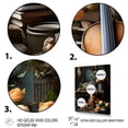 thumbnail image 3 of Designart "Jam Earthy Music Bluegrass wall art I" Entertainment Wall Decor, 3 of 5