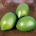 thumbnail image 5 of Fake Fruit Artificial Realistic Lifelike Decorative Foam Fruits & Vegetables (9pcs Green Lemons), 5 of 7