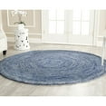 thumbnail image 2 of SAFAVIEH Ikat Laura Geometric Circles Wool Area Rug, Dark Blue/Multi, 4' x 6', 2 of 8