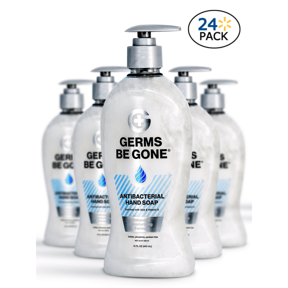 Germs Be Gone (15oz) Clean And Fresh Antibacterial Hand Soap Enriched