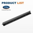 thumbnail image 3 of Uxcell Architectural Scale Ruler 7 Inch Metric Aluminum Alloy Triangular Drafting Ruler, Blue, 3 of 7
