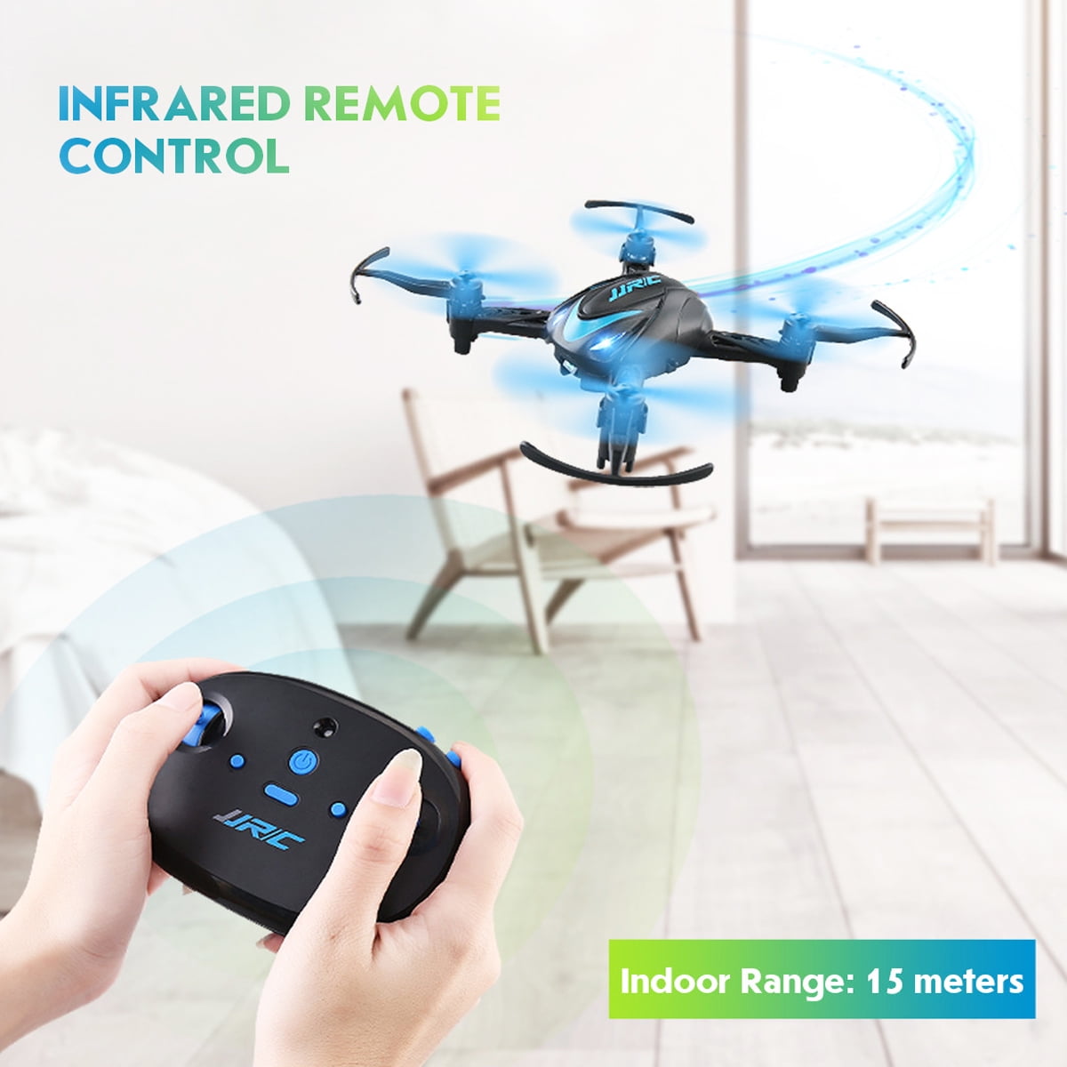 jjrc h48 mini 2.4 g 4ch 6 axis 3d flips rc drone quadcopter rtf