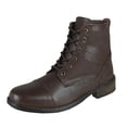 thumbnail image 1 of Bota Casual Para Hombre CASTALIA Café 100 % Piel natural 488-02 CASTALIA 488-02, 1 of 2