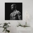 thumbnail image 5 of Israel Adesanya Poster Mixed Martial Posters Home Decor Poster Wall Art Hanging Picture Print Bedroom Decorative Painting Posters Room Aesthetic 20x20inch(50x50cm), 5 of 5