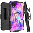 thumbnail image 1 of DALUX V Hybrid Kickstand Holster Phone Case Cover Compatible with Alcatel TCL A3 / TCL A509DL (2021) - Unicorn Universe, 1 of 3