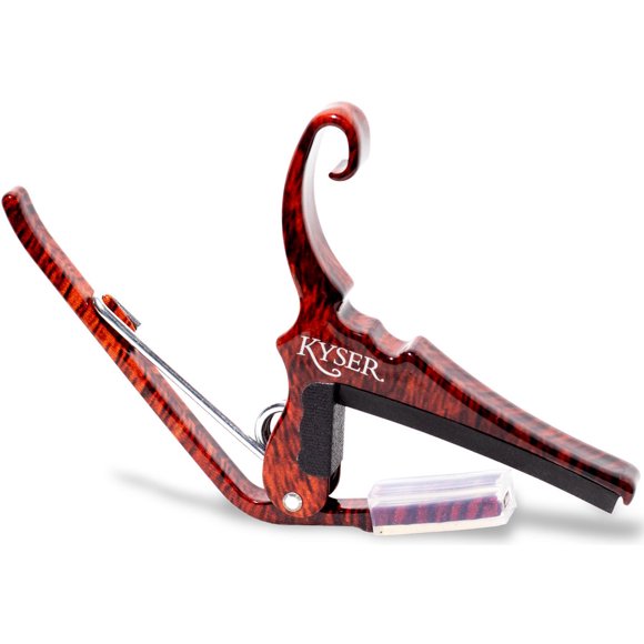 Kyser Quick-Change Acoustic Guitar Capo - Rosewood
