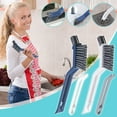 thumbnail image 6 of Bathroom Brush, Deep Clean Scrubber, Reaches Tight Corners and Edges, Floor and Tile Grout Cleaning, Homeowners and Cleaners, 6 of 7