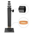 thumbnail image 5 of Yescom Flagpole Base Dock Deck Mount Windsock Base Umbrella Stand Outdoor Backyard, 5 of 11