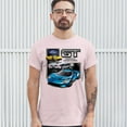 thumbnail image 3 of Tee Hunt Ford GT American Horse Power T-Shirt Sports Race Car Licensed Men's Tee, Light Pink, 3X-Large, 3 of 5
