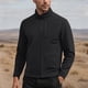 thumbnail image 1 of Ceisia Warm Stretchy Men's Slim Fit Stand-Collar Zip-Up Fleece Jacket Gift, 1 of 4