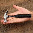 thumbnail image 1 of Round head plastic handle Magnetic claw hammer For woodworking and Electronic tool, mini hammer rubber hammer tool, 1 of 8