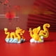 thumbnail image 5 of Estatuilla de DragóN y FéNix Feng Shui, Estatua del AñO del DragóN, Animal del ZodíAco para Regalo de Mini Paisaje de AñO, 5 of 5